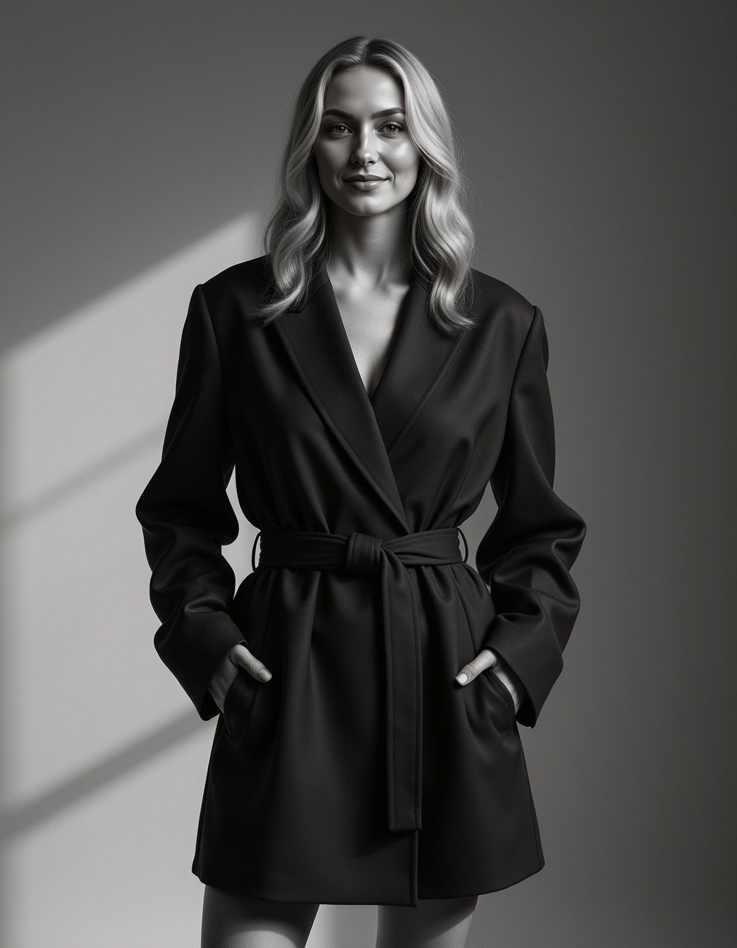 Black And White - Woman