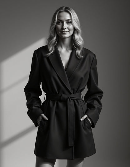 Black And White - Woman