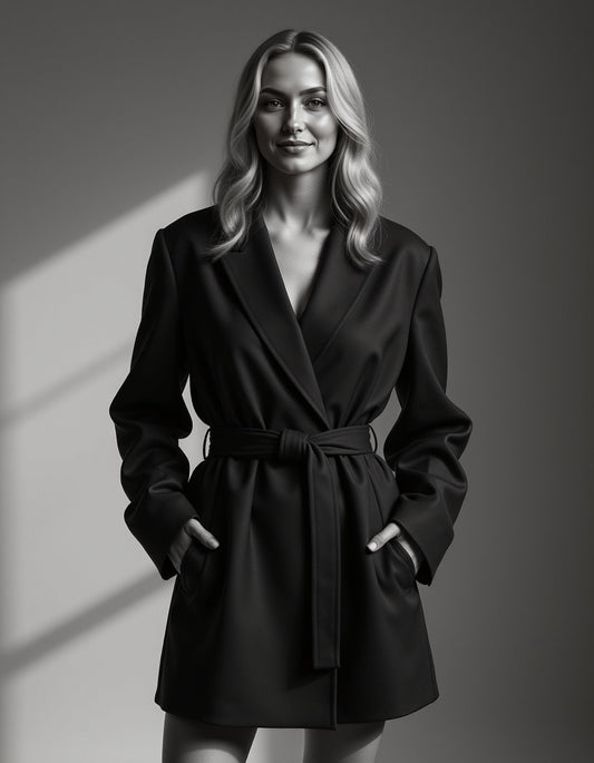 Black And White - Woman