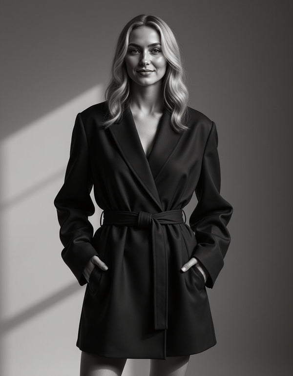 Black And White - Woman