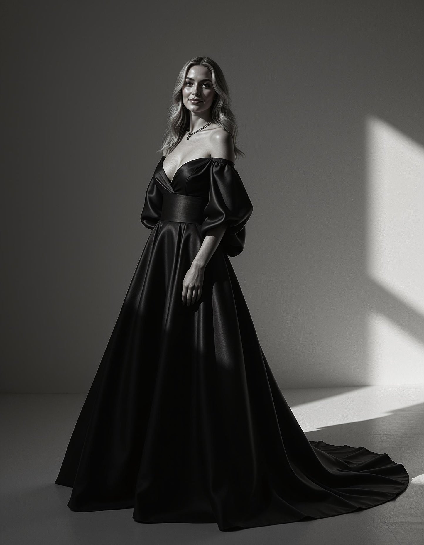 Black And White - Woman