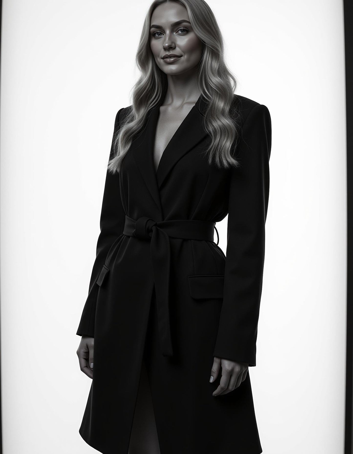 Black And White - Woman