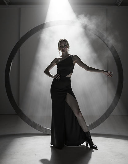 Black And White - Woman