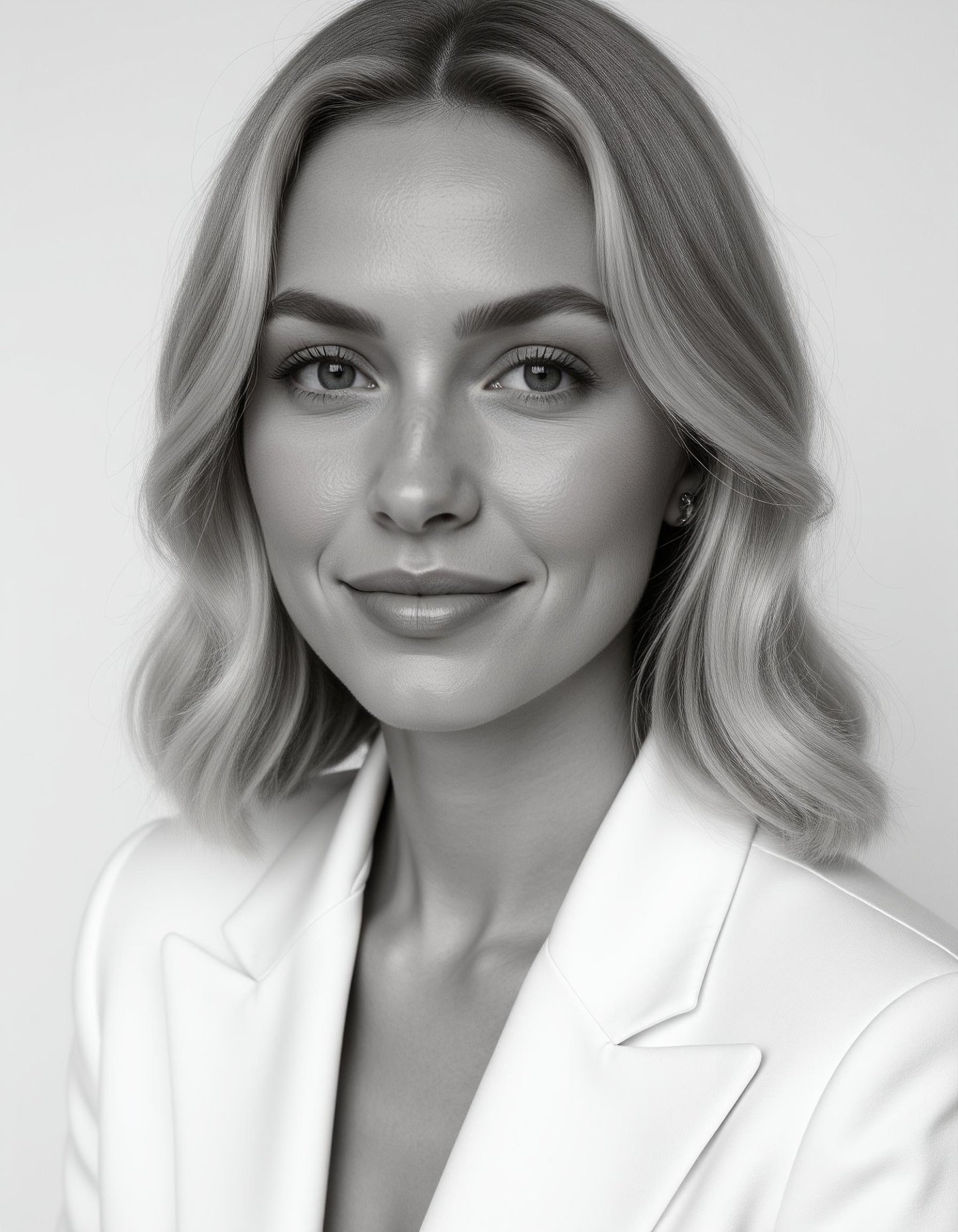 Black And White - Woman