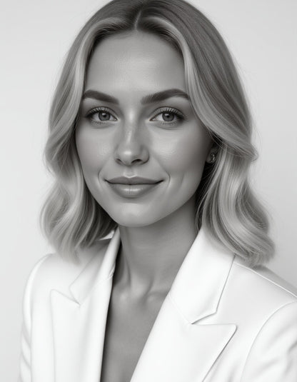 Black And White - Woman