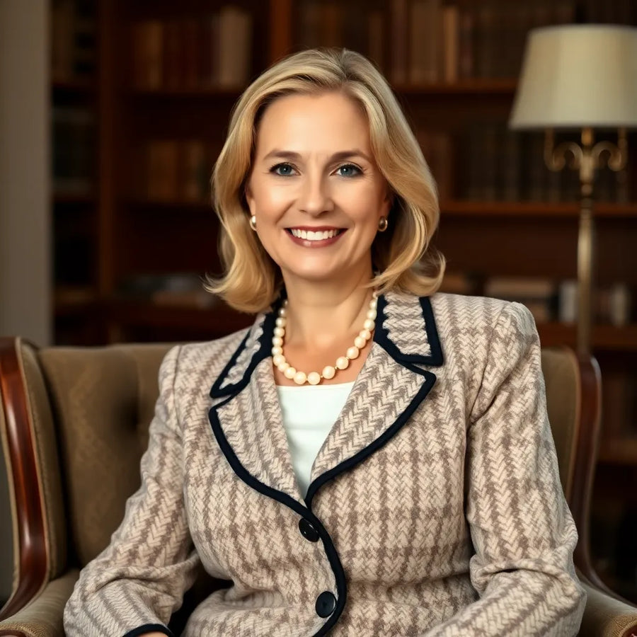 AI Shots - AI Photos of Chanel Classic Tweed Jacket Portraits – 1