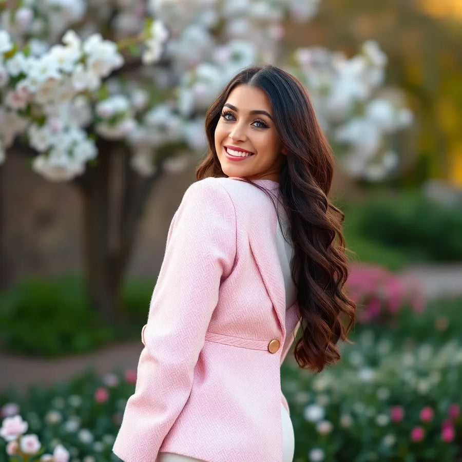 AI Shots - AI Photos of Chanel Classic Tweed Jacket Portraits – 3