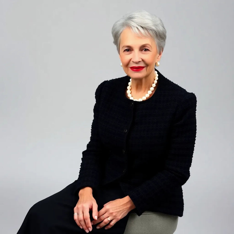 AI Shots - AI Photos of Chanel Classic Tweed Jacket Portraits – 4