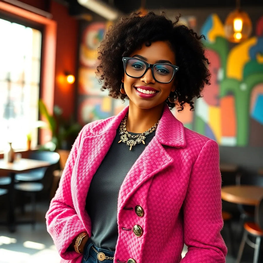 AI Shots - AI Photos of Chanel Classic Tweed Jacket Portraits – 8