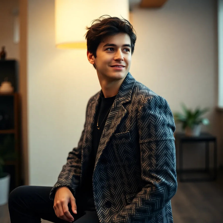 AI Shots - AI Photos of Chanel Classic Tweed Jacket Portraits – 10