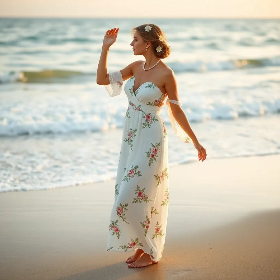 AI Shots - AI Photos of Chanel Cruise Collection Beach Photos – 2