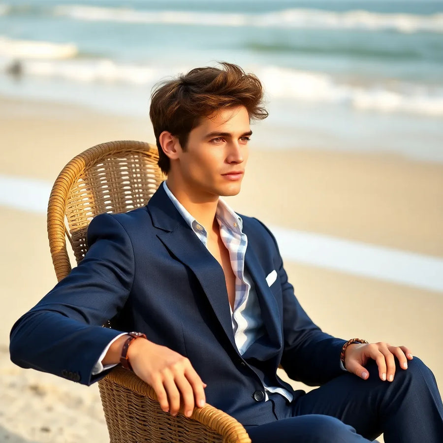 AI Shots - AI Photos of Chanel Cruise Collection Beach Photos – 3