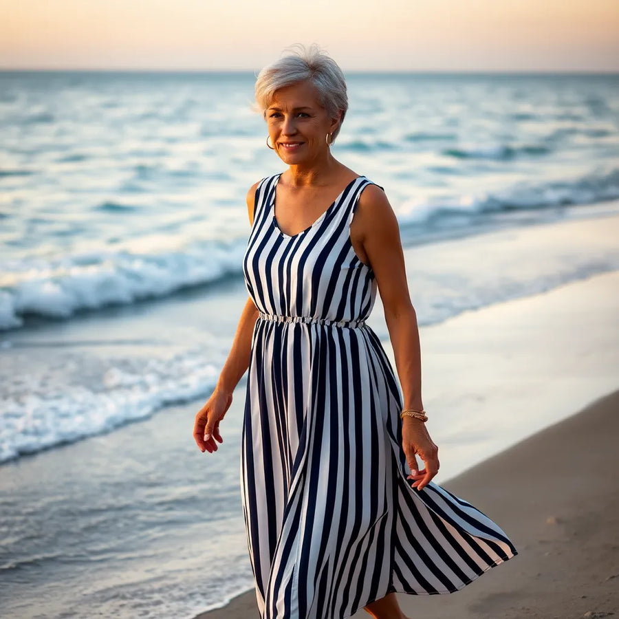 AI Shots - AI Photos of Chanel Cruise Collection Beach Photos – 6