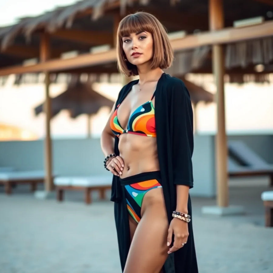 AI Shots - AI Photos of Chanel Cruise Collection Beach Photos – 8