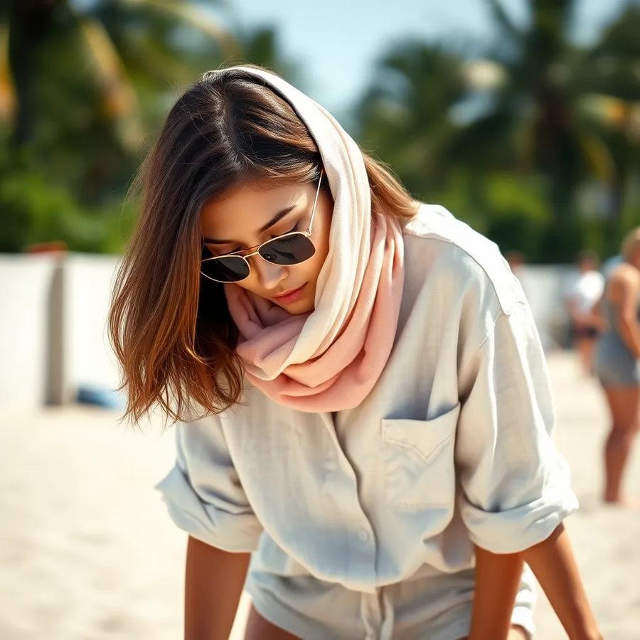 AI Shots - AI Photos of Chanel Cruise Collection Beach Photos – 9