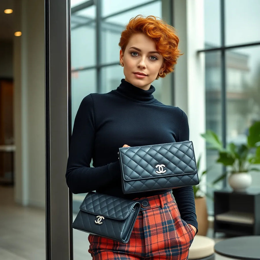 AI Shots - AI Photos of Chanel Handbag Street Style – 3