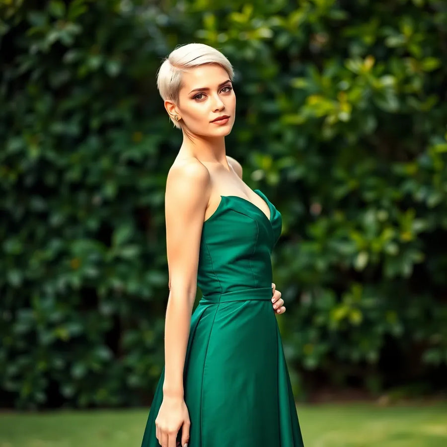 AI Shots - AI Photos of Dior Evening Gown Editorial – 2