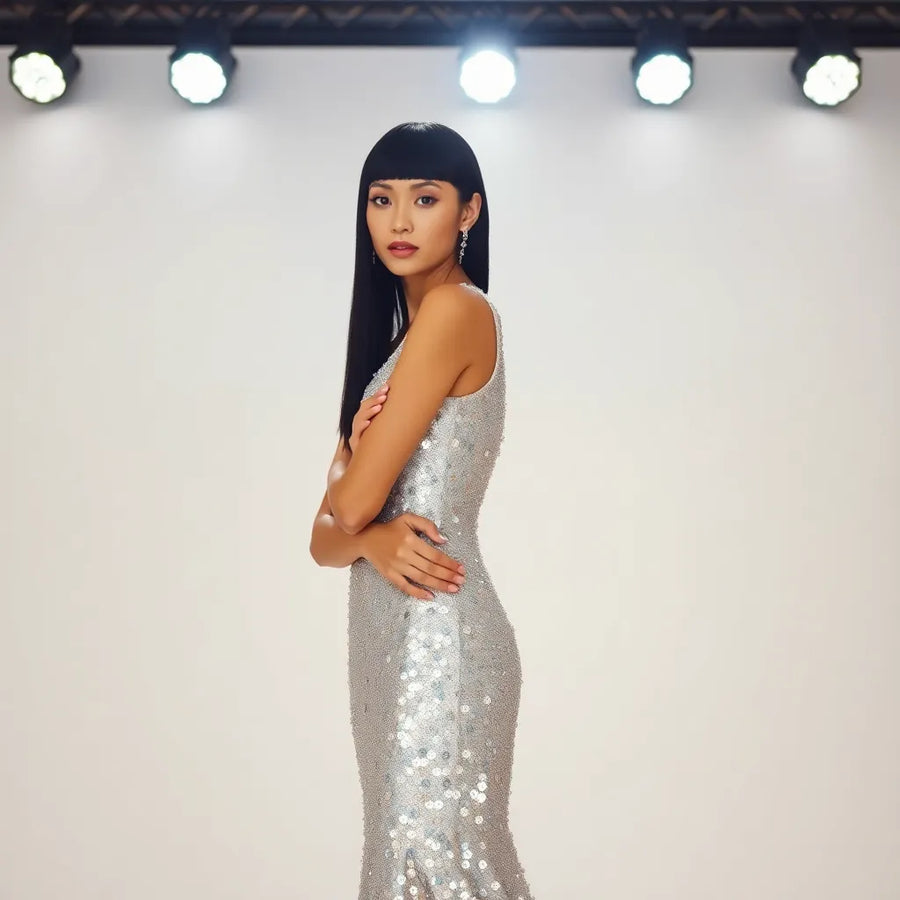 AI Shots - AI Photos of Dior Evening Gown Editorial – 5