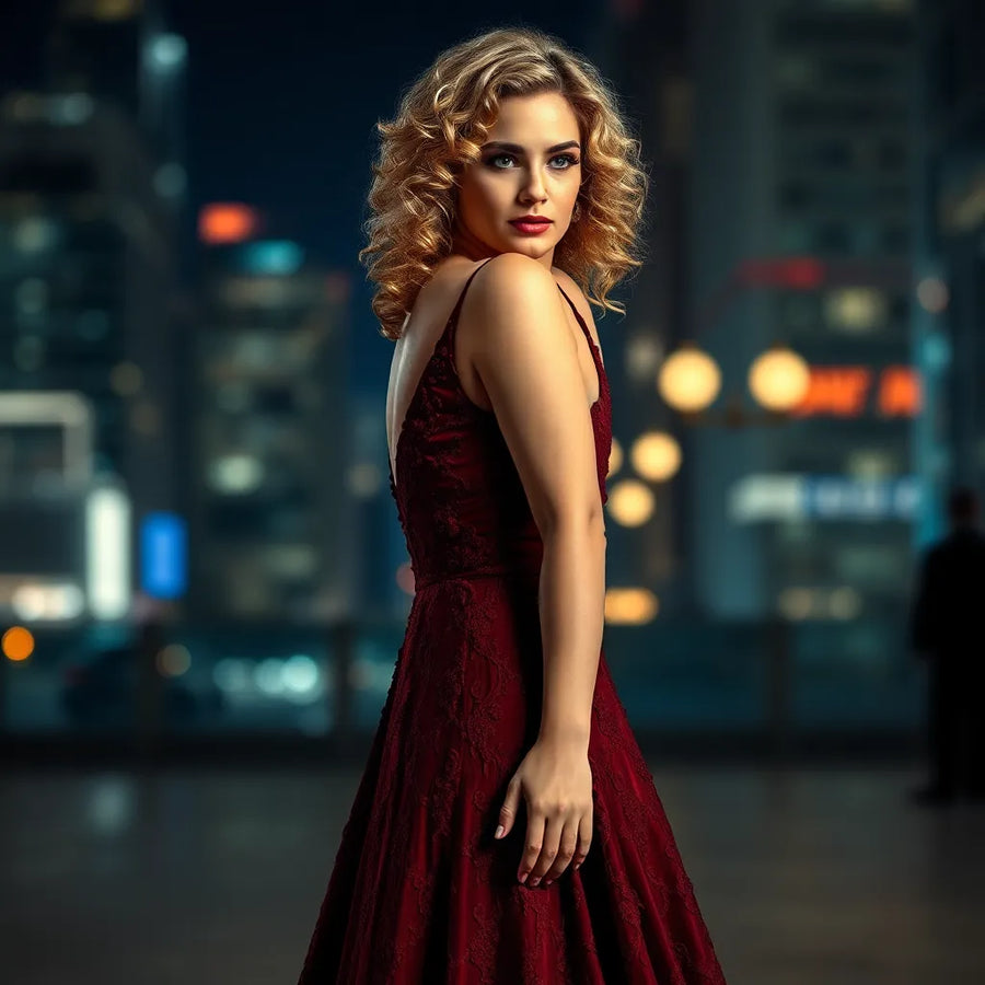 AI Shots - AI Photos of Dior Evening Gown Editorial – 6