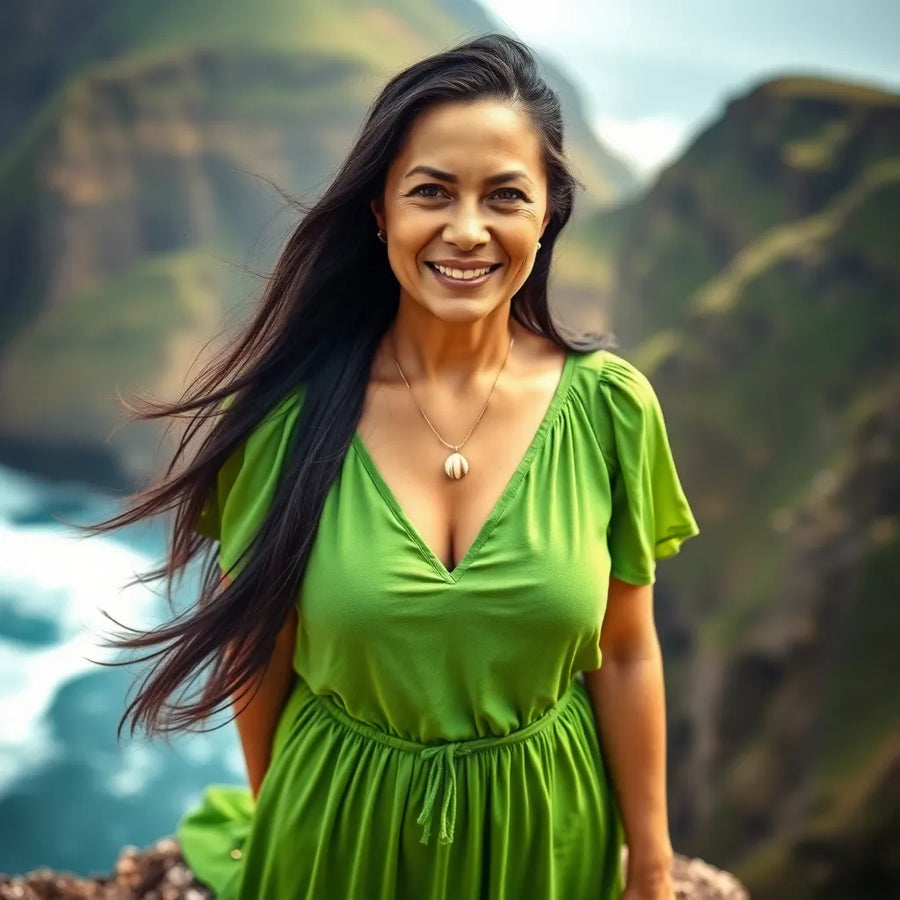 AI Shots - AI Photos of Molokai Kalaupapa Cliffs – 1