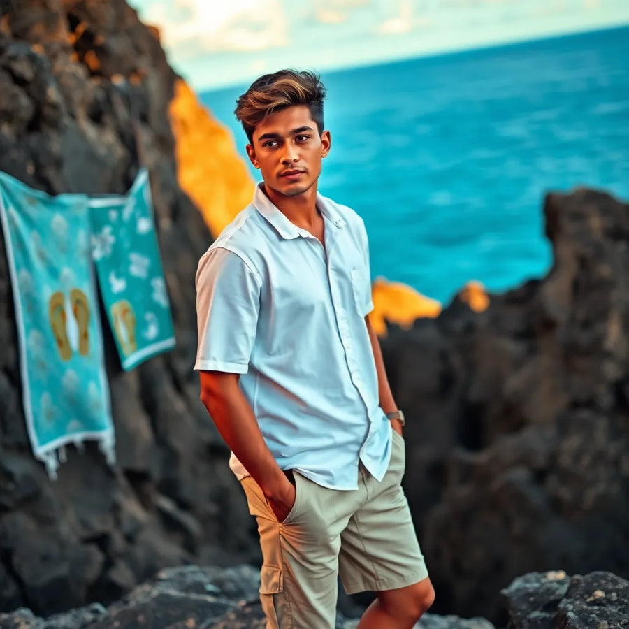 AI Shots - AI Photos of Molokai Kalaupapa Cliffs – 2