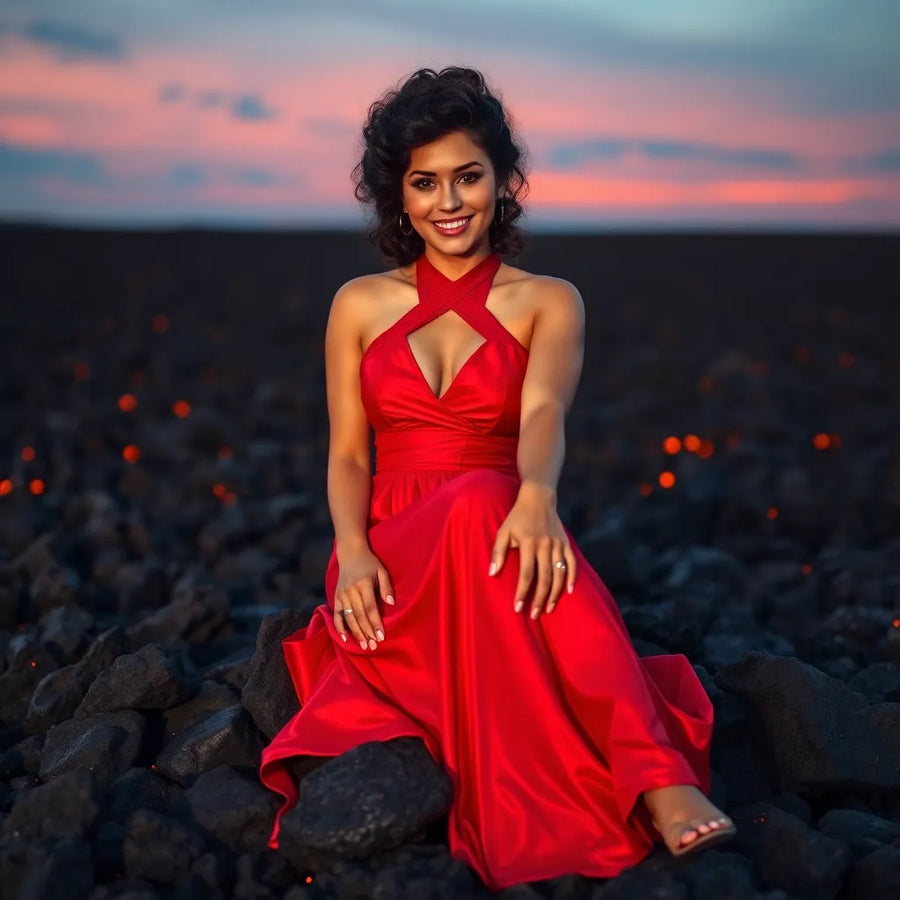 AI Shots - AI Photos of Volcano Big Island Lava Fields – 10